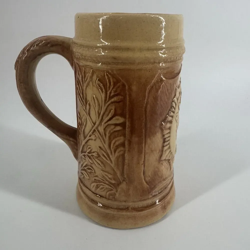 Hull 1920'S American Legion #498 Mug UTILITY STONEWARE BEER STEIN Pottery